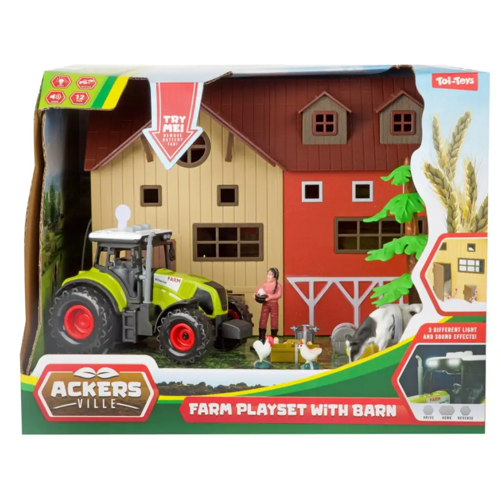 Ackers Ville Farm set igralište s traktorom
