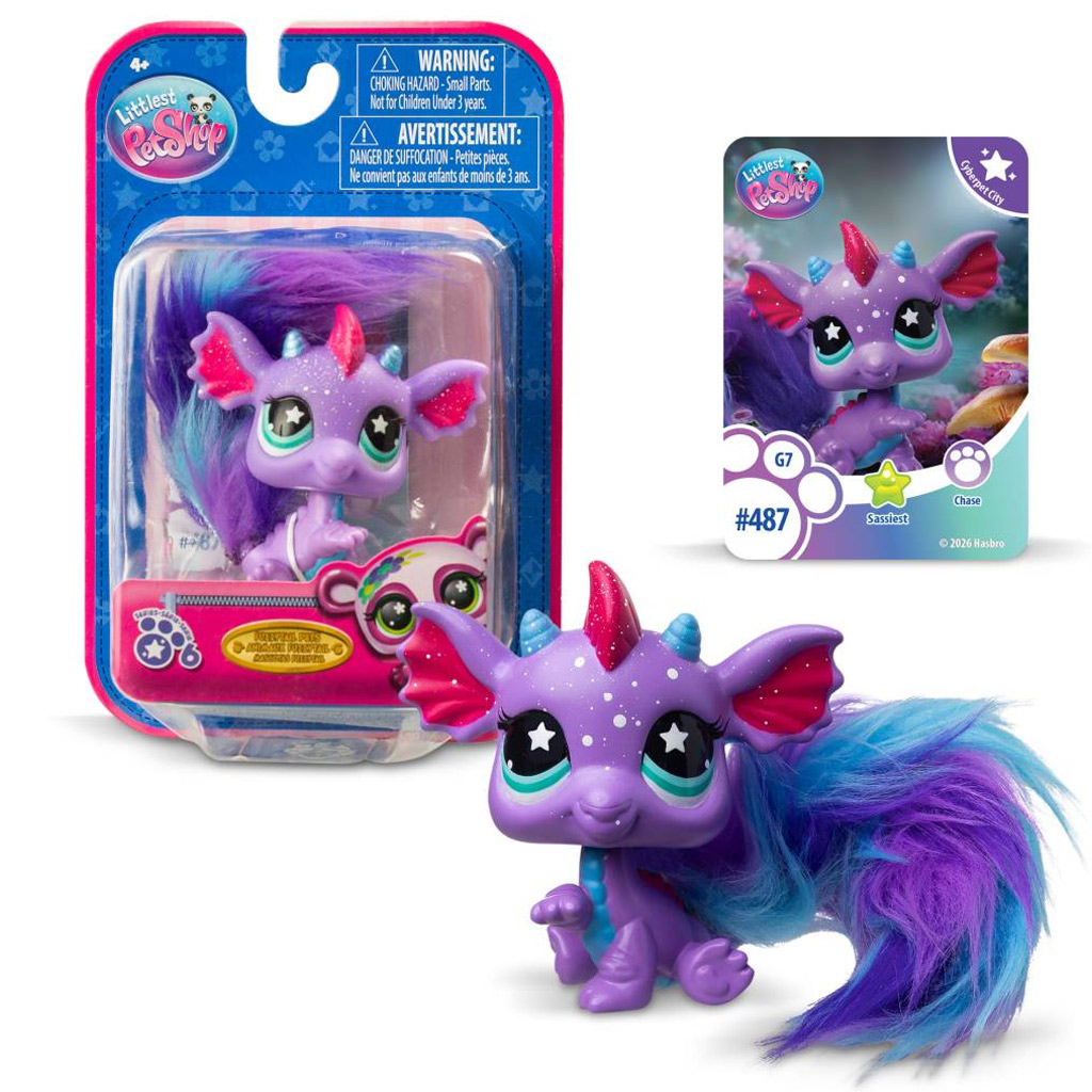 Littlest Pet Shop figura iznenađenja u blister pakiranju serija 6 1 kom
