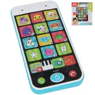 ABC pametni telefon u bijelo-plavoj boji sa svjetlom i zvukom 13cm - Simba Toys