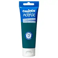 Akrilna boja 75ml smaragdno zelena - Carioca