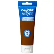 Akrilna boja 75ml smeđa - Carioca
