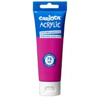 Akrilna boja 75ml u magenta boji - Carioca
