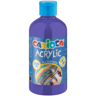 Akrilna boja u ljubičastoj boji 250 ml - Carioca