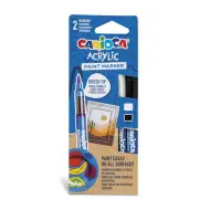 Akrilni marker 2-komadni set - Carioca