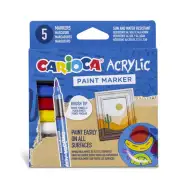 Akrilni marker 5-komadni set - Carioca