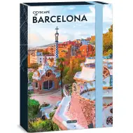 Ars Una: Cityscape-Barcelona A/4 kutija za bilježnice