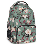 Ars Una: Cvjetno-zeleni školski ruksak AU-6 34x45x26cm
