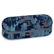 Ars Una: Hyde plava ovalna pernica s maskirnim uzorkom 23x5,5x9cm