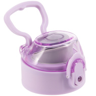 Ars Una: Poklopac za bocu Beach Flowers - u ljubičastoj boji za metalnu bocu od 700 ml