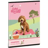 Ars Una: Preslatke životinje Doggie bilježnica za lekcije s psima, 38 listova, A/5
