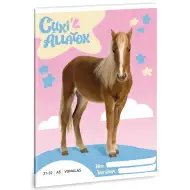 Ars Una: Slatke životinje - Palomino Poni bilježnica s linijama A/5