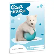 Ars Una: Slatke životinje - Polarni medvjed bilježnica za 1. razred A/5
