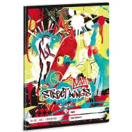 Ars Una: Street Kings skejtbord 1. razred bilježnica s crtama A/5
