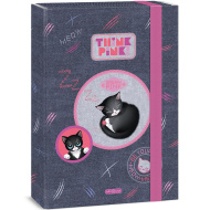 Ars Una: Think Pink slatka kutija za bilježnice A4 s mačkama