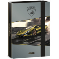 Ars Una: Žuta kutija za bilježnice s motivom Lamborghinija A5
