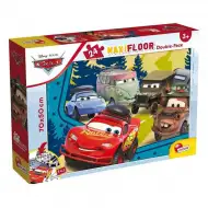 Auta 2 u 1 maxi puzzle od 24 dijela i bojanka 70x50 cm - Lisciani