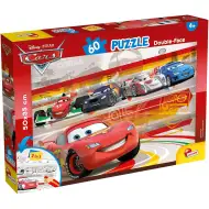 Auti 2 u 1, puzzle od 60 dijelova i bojanka 50x35 cm - Lisciani