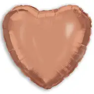 Balon od folije u obliku srca – rose gold 46 cm