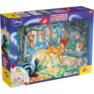 Bambi 2 u 1, slagalica od 60 dijelova i bojanka 50x35 cm – Lisciani