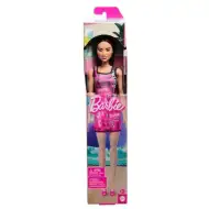 Barbie Chic modna lutka smeđe kose u ružičastoj Barbie haljini - Mattel