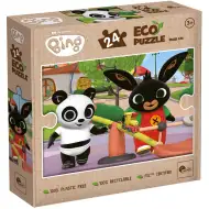 Bing i Pandó na igralištu 24-dijelna Eco mini slagalica 35x25 cm - Lisciani
