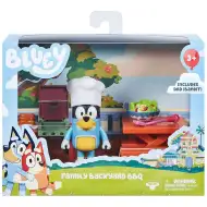 Bluey: Set igračaka za vrtnu roštilj zabavu s figuricom Bandita