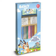 Bluey set pečata s flomasterima, 9 kom. - Multiprint