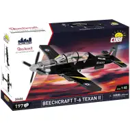 COBI: Beechcraft T-6 Texan II crna građevinska igračka (26626)
