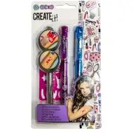 Canenco: Create It! Set od 3 mirisnih gel olovaka za tetoviranje, razne vrste