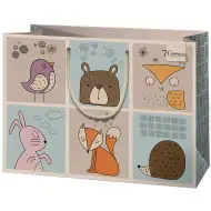 Cardex: Velika poklon vrećica s preslatkim životinjama 26x13x33 cm