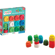 Clemmy: šarene mekane kocke za slaganje sa zmajskom figuricom, set od 10 komada - Clementoni