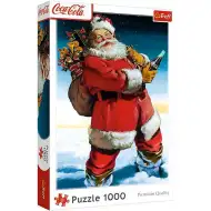 Coca-Cola - Djed Mraz s poklonima, slagalica od 1000 dijelova - Trefl
