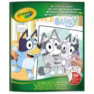 Crayola: Knjiga za bojanje i naljepnice - Bluey