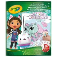 Crayola: Knjiga za bojanje i naljepnice - Gabina kućica za lutke