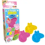 Craze Inkee: Veganska bomba za kupanje - Peppa Pig s aromom jagode, pakiranje od 3 komada