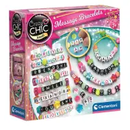 Crazy Chic: Poruka narukvica set za izradu - Clementoni