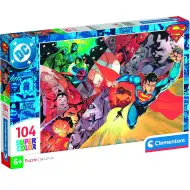 DC Comics Superman Supercolor slagalica od 104 dijela - Clementoni