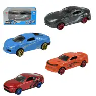 Die-Cast: Metalni sportski automobil u različitim verzijama 1/64 1kom