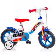 Dino Sport plavo-bijelo-crveni dječji bicikl veličine 10 - Dino Bikes bicikl