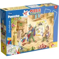 Disney Pinokio 2 u 1 maxi slagalica od 35 dijelova i bojanka 70x50 cm - Lisciani