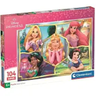 Disney+Princeze Osmijeh Lica 104-dijelna super slagalica - Clementoni