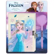 Disney: Snježno kraljevstvo 2 tajni dnevnik s lokotom i pompon olovkom 12x18cm 60 listova
