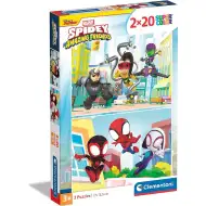 Disney Spidey 2x20 komada Supercolor puzzle - Clementoni