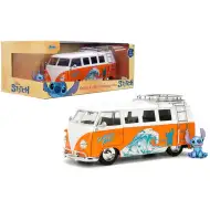 Disney Stitch – 1961 Volkswagen kombi s figuricom Stitcha, autić 1/24 - Jada Toys