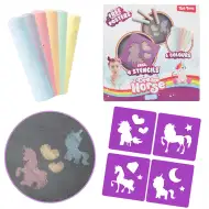Dream Horse: Set asfalta s kredama s jednorog šablonom