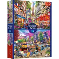 Europske prijestolnice 2x500 dijelova puzzle - Trefl