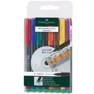 Faber-Castell: Multimark S set alkoholnih flomastera, 8 boja, 0,4 mm
