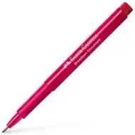 Faber-Castell: Tanki flomaster 0,8 mm crveni