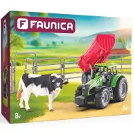 Faunica: Set igračaka s traktorom i bikom - Woodyland