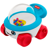 Fisher-Price: Tili-toli guralica u obliku autića sa šarenim perlicama koje poskakuju - Mattel